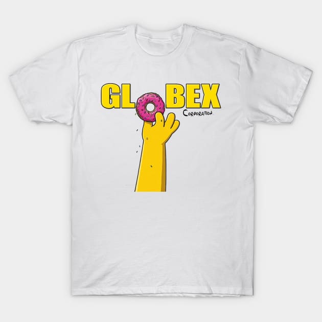 Globex Corporation Donut Logo T-Shirt by Globex Corporation Memes